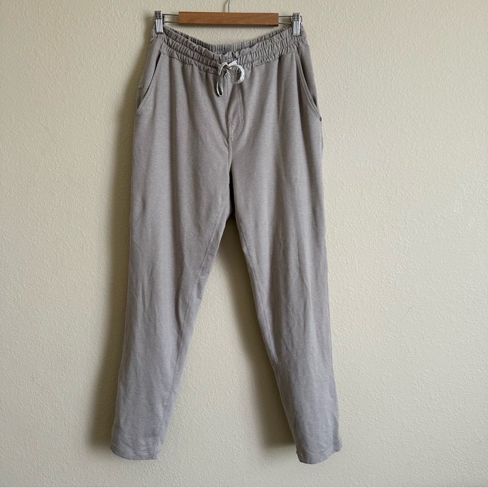Vuori Ponto Performance Pants Mens Size Large Walnut Heather Sweatpants V418